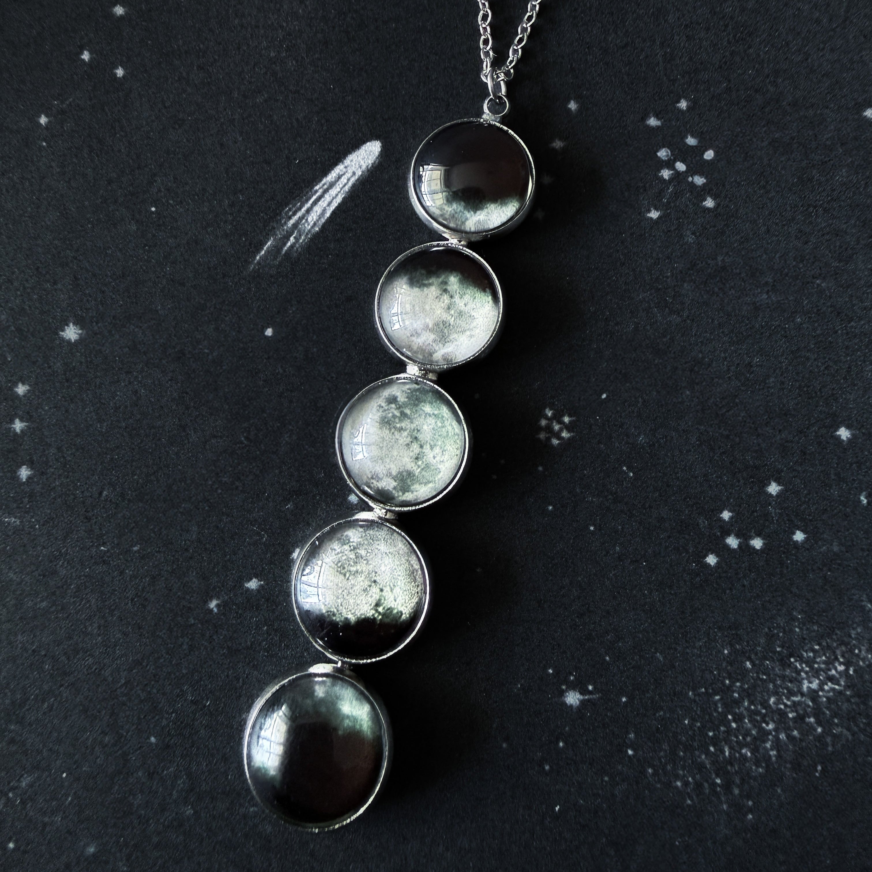 Moon Phase Pendant Necklace | Gift
