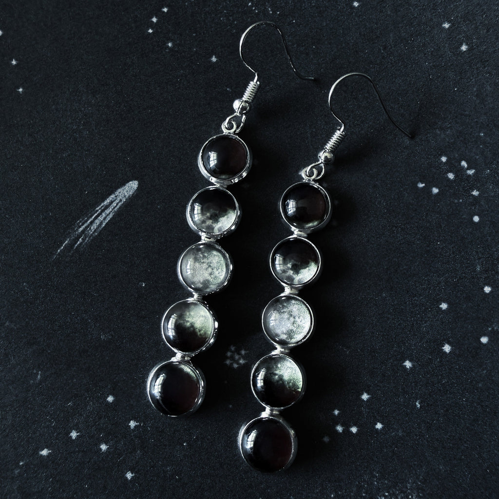Moon Phase Earrings | Moon Lover