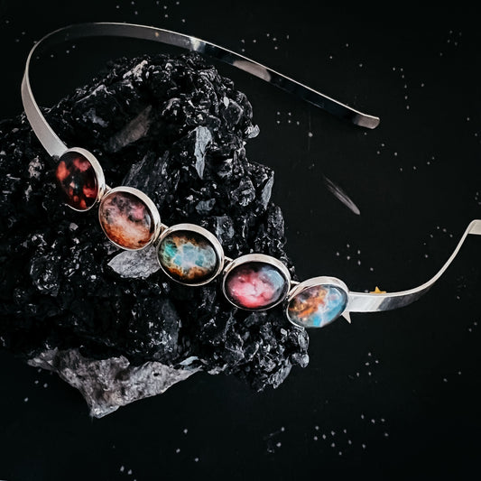 Rainbow Nebula Headband