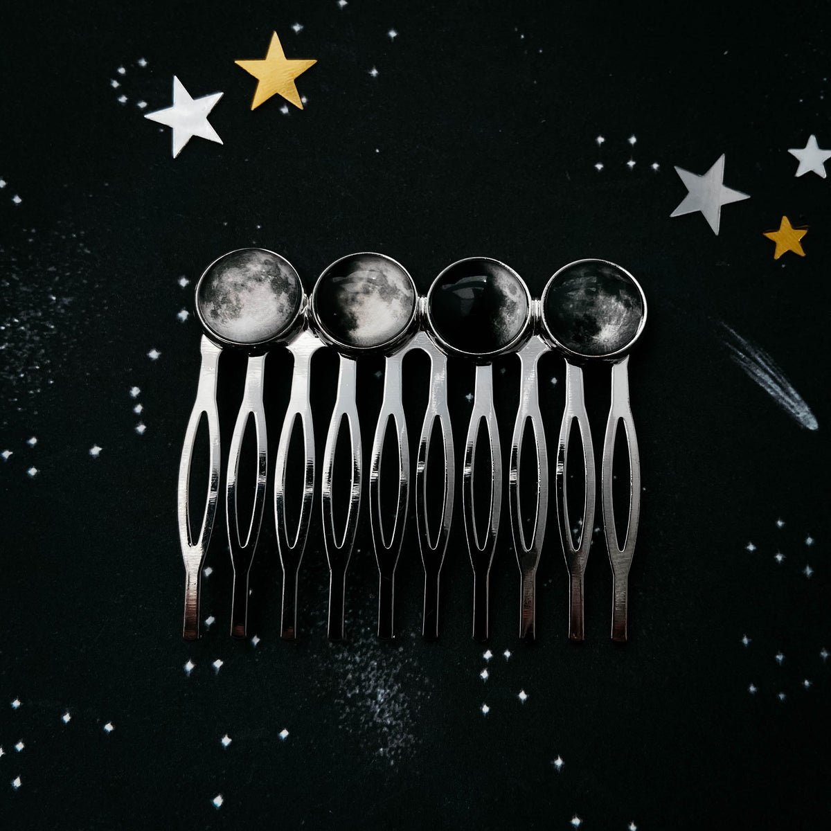 Moon Phase Hair Comb