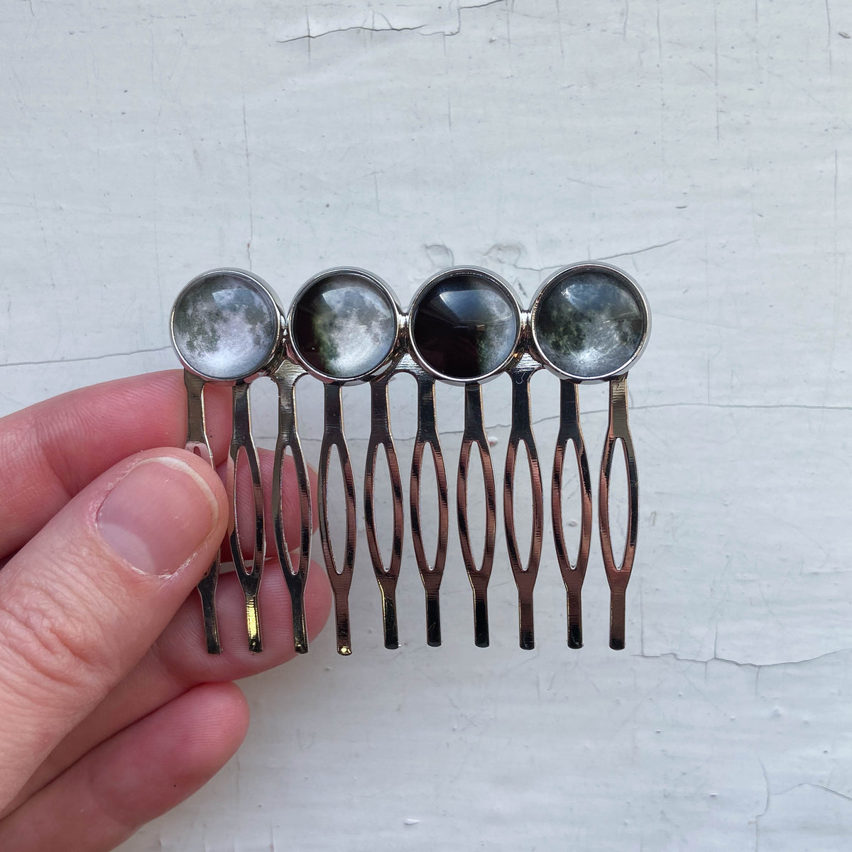Moon Phase Hair Comb