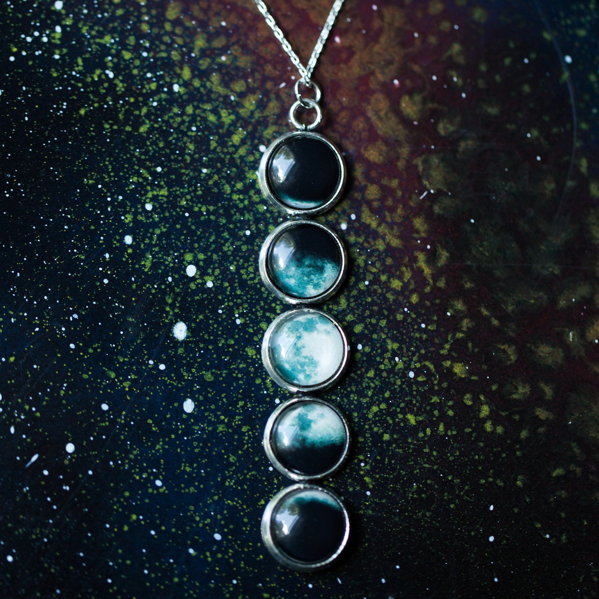 Moon Phase Pendant Necklace | Gift