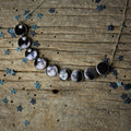 Curved Moon Phase Necklace | Nine Lunar Phases Celestial Timeless Jewelry Gift For Her