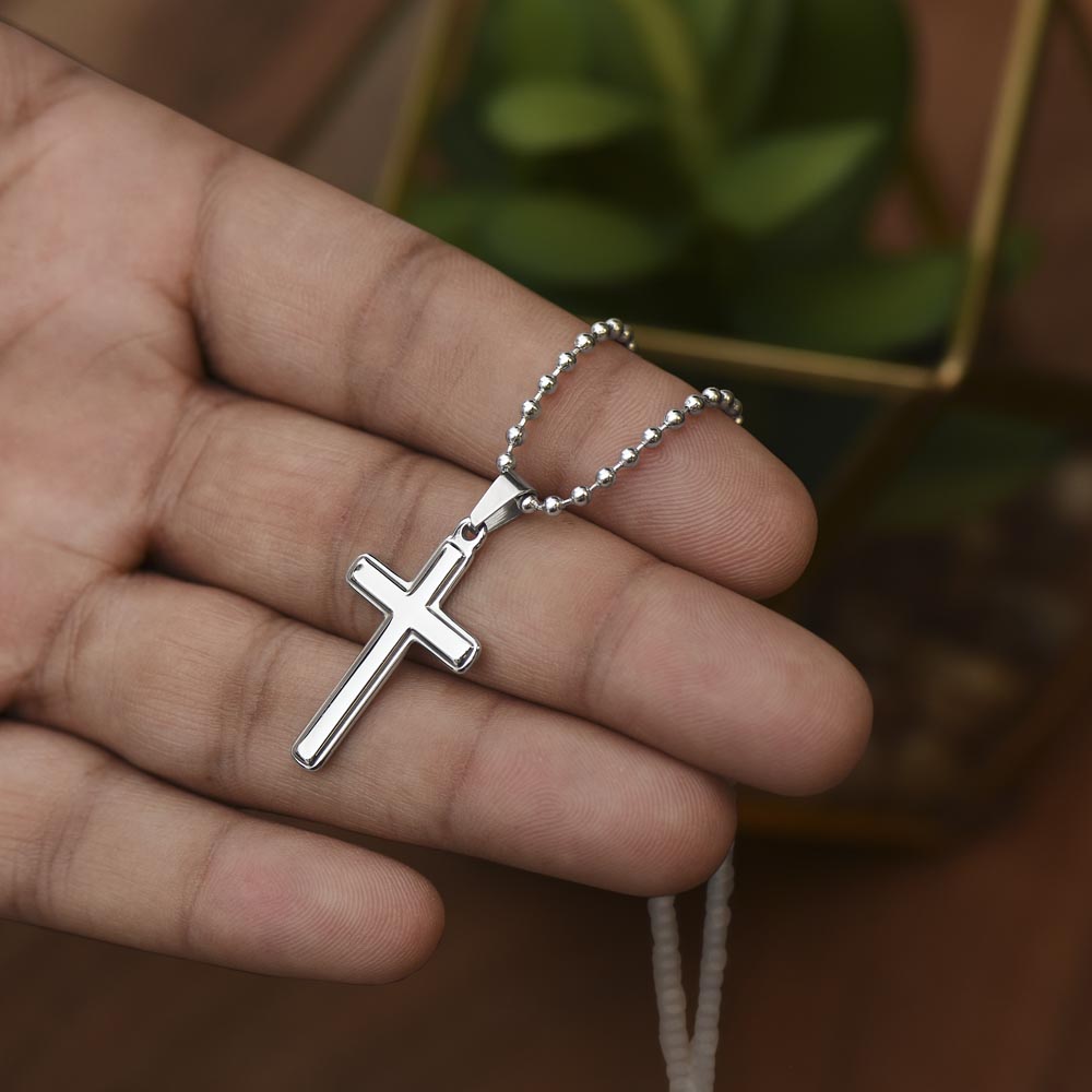 Artisan Filigree Cross Necklace | Mother's Day Gift