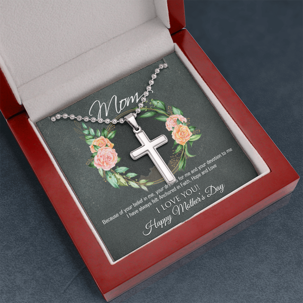 Artisan Filigree Cross Necklace | Mother's Day Gift