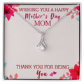 Alluring Ribbon Necklace | Elegant Mother's Day Gift