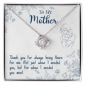 Love Knot Pendant Necklace | Gift | (Mother's Day)