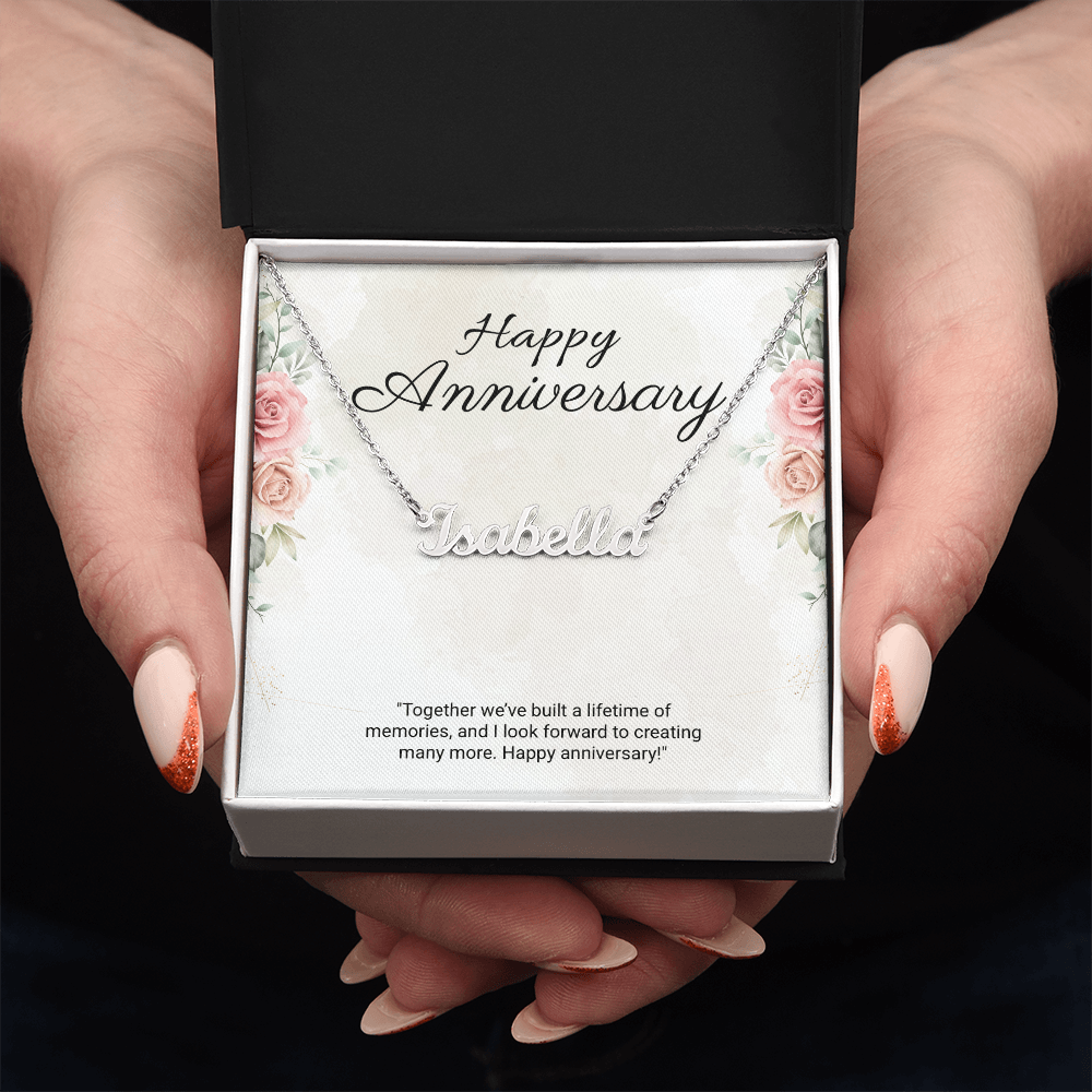 Custom Name Necklace – Elegant Personalized Gift for Her