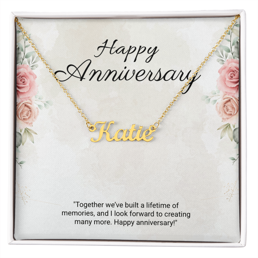 Custom Name Necklace – Elegant Personalized Gift for Her