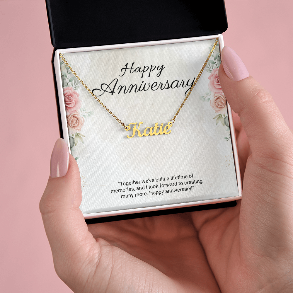 Custom Name Necklace – Elegant Personalized Gift for Her