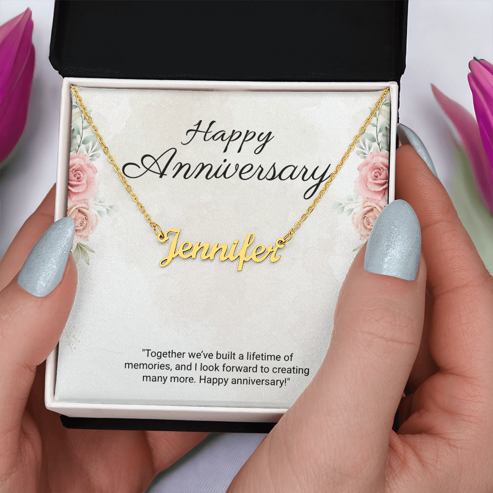 Custom Name Necklace – Elegant Personalized Gift for Her