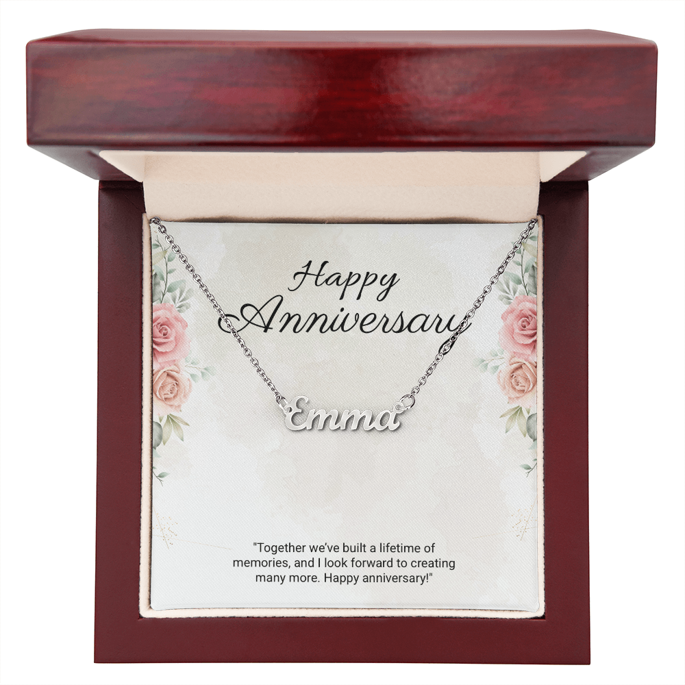 Custom Name Necklace – Elegant Personalized Gift for Her