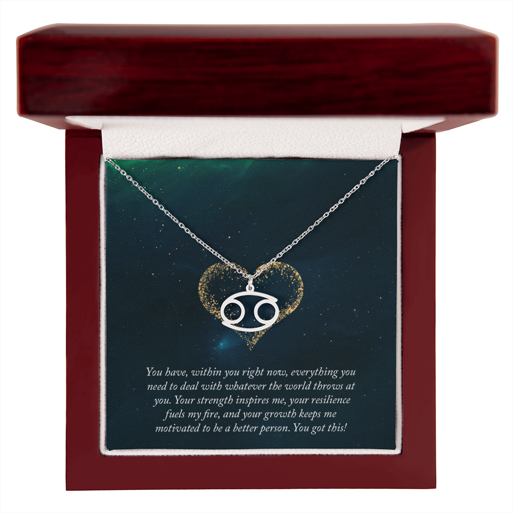 Zodiac Symbol Pendant Necklace