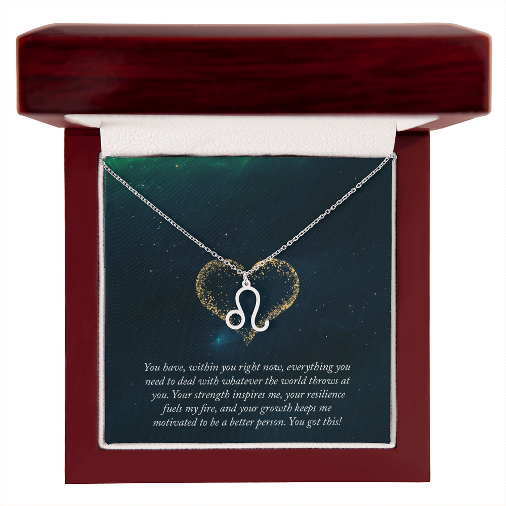 Zodiac Symbol Pendant Necklace
