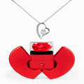 Luxury Rose & Heart Necklace Gift Box – Perfect Romantic Jewelry Box Gift for Her