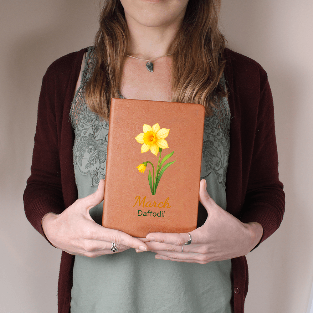 Elegant Minimalist Birth Flower Journal-March