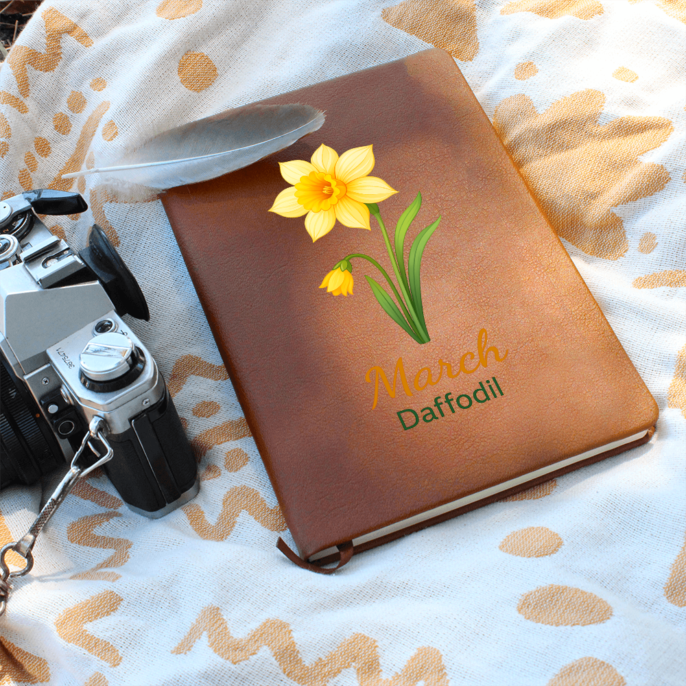 Elegant Minimalist Birth Flower Journal-March