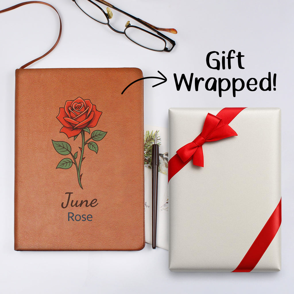 Elegant Minimalist Birth Flower Journal-June